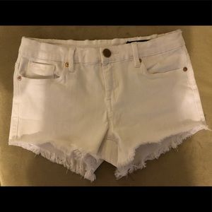 BlankNYC White Jean Shorts